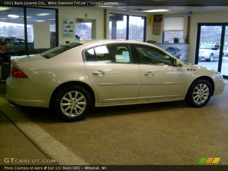 White Diamond TriCoat / Cocoa/Cashmere 2011 Buick Lucerne CXL