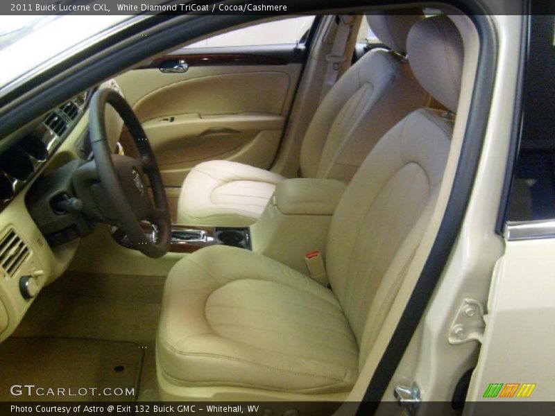 White Diamond TriCoat / Cocoa/Cashmere 2011 Buick Lucerne CXL
