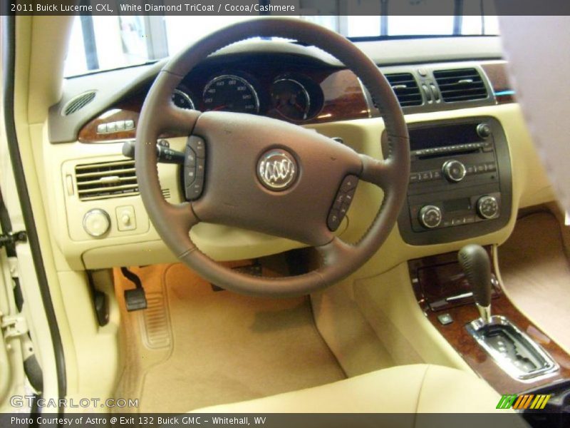 White Diamond TriCoat / Cocoa/Cashmere 2011 Buick Lucerne CXL