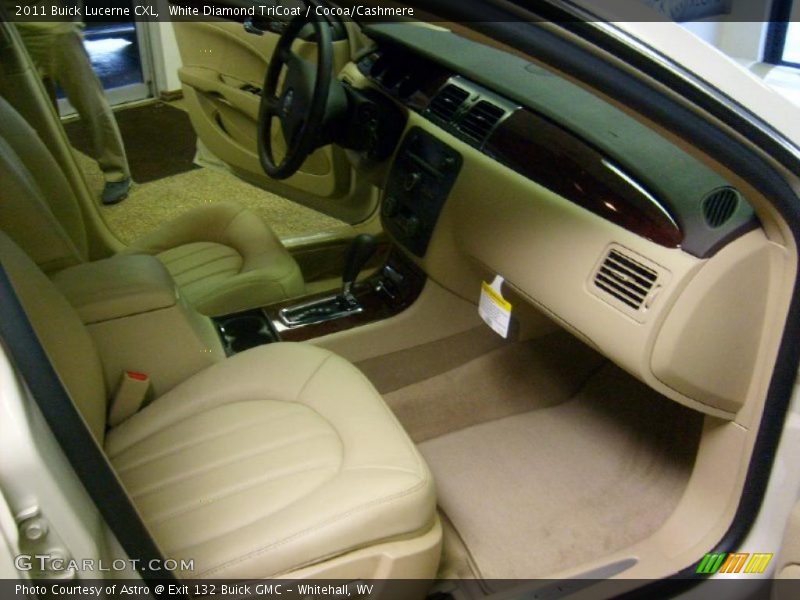 White Diamond TriCoat / Cocoa/Cashmere 2011 Buick Lucerne CXL