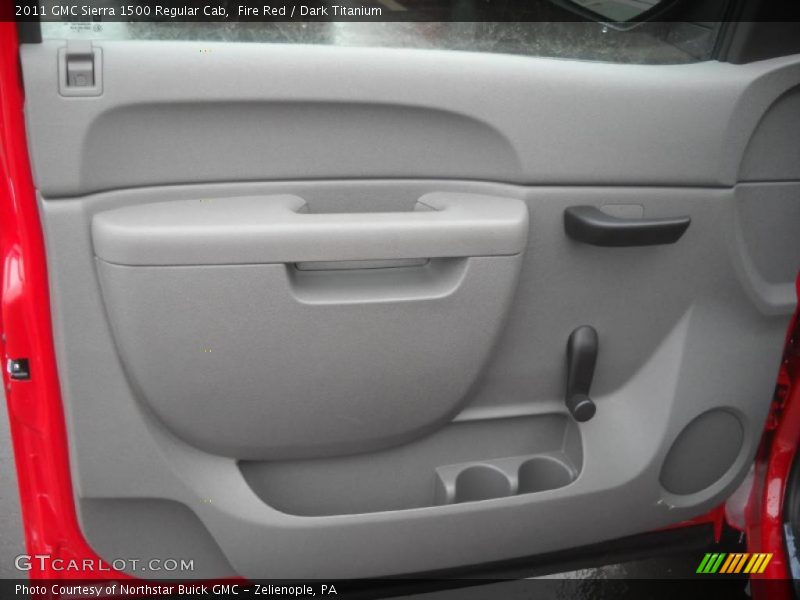 Fire Red / Dark Titanium 2011 GMC Sierra 1500 Regular Cab