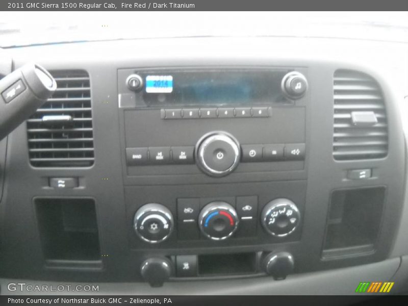 Fire Red / Dark Titanium 2011 GMC Sierra 1500 Regular Cab
