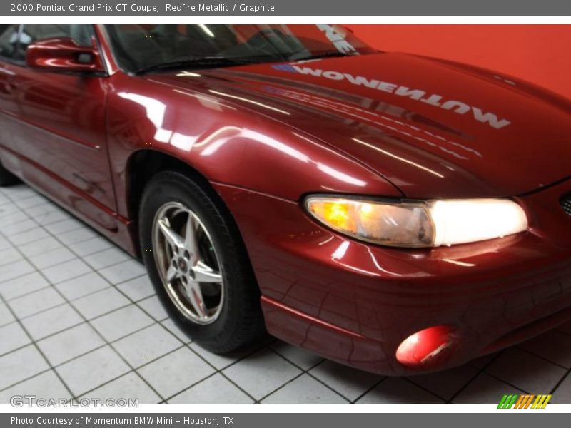 Redfire Metallic / Graphite 2000 Pontiac Grand Prix GT Coupe