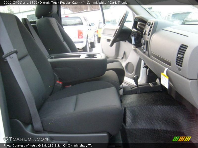 Summit White / Dark Titanium 2011 GMC Sierra 2500HD Work Truck Regular Cab 4x4