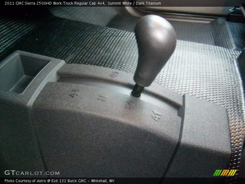 Summit White / Dark Titanium 2011 GMC Sierra 2500HD Work Truck Regular Cab 4x4