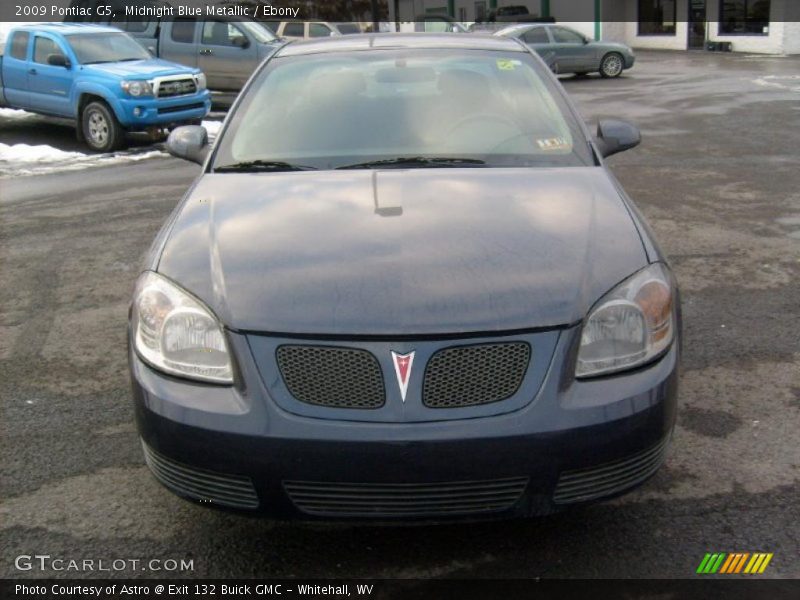 Midnight Blue Metallic / Ebony 2009 Pontiac G5