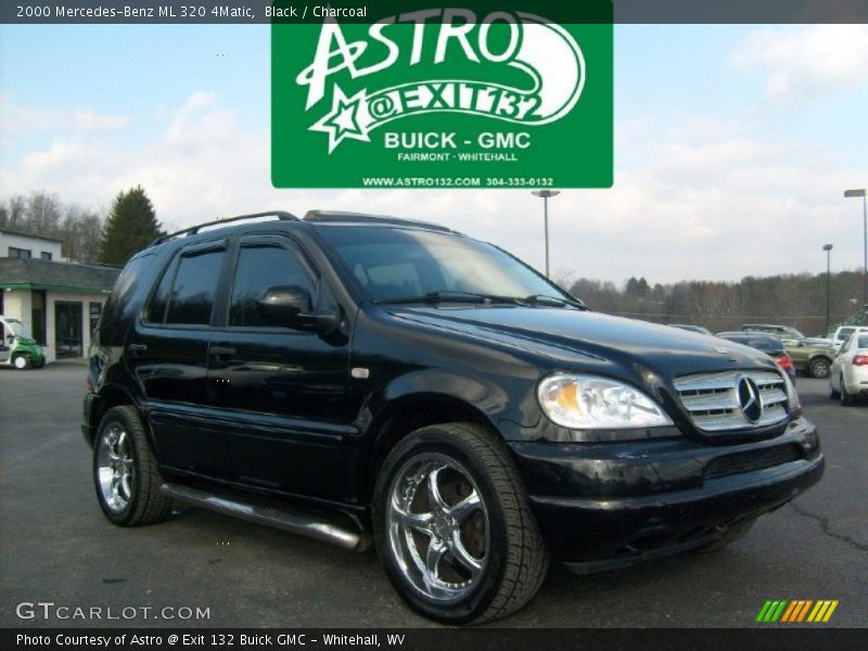 Black / Charcoal 2000 Mercedes-Benz ML 320 4Matic