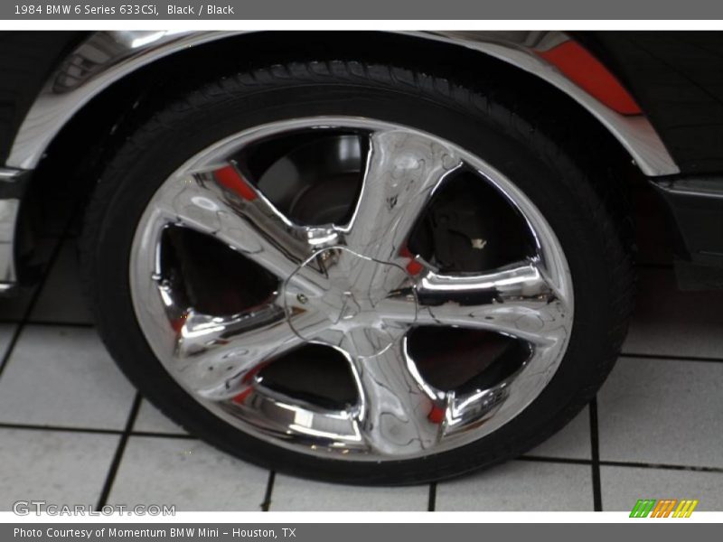 Custom Wheels of 1984 6 Series 633CSi