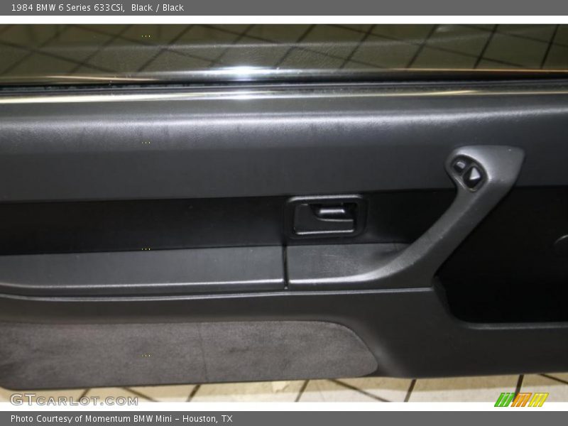 Black / Black 1984 BMW 6 Series 633CSi