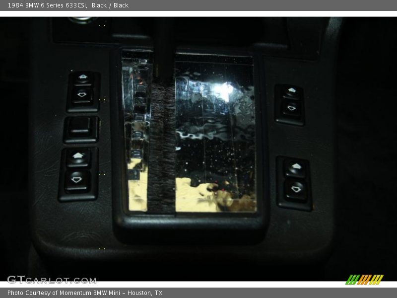 Black / Black 1984 BMW 6 Series 633CSi