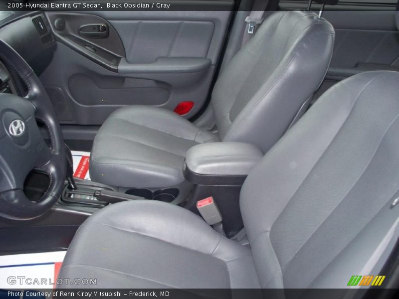 Black Obsidian / Gray 2005 Hyundai Elantra GT Sedan