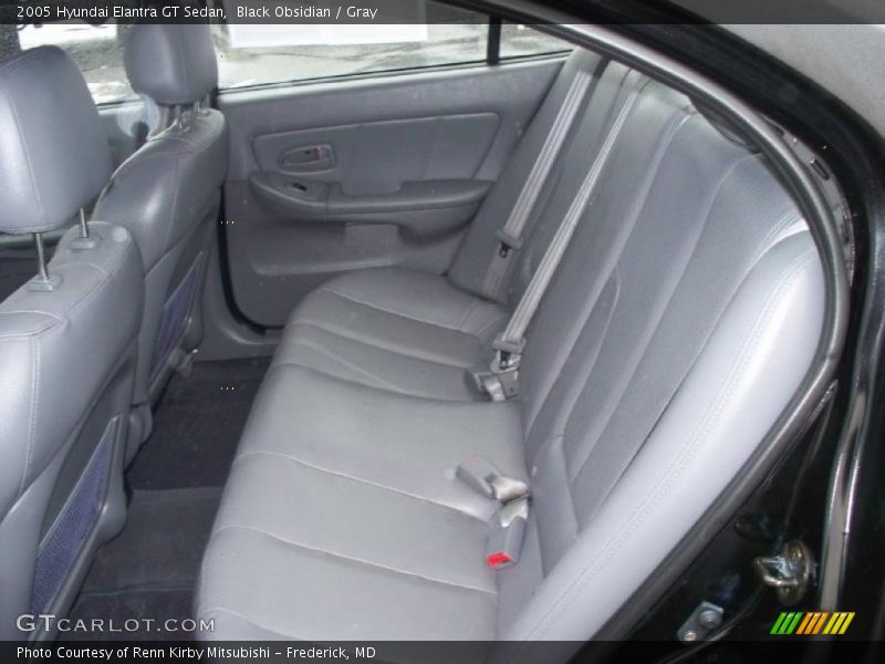 Black Obsidian / Gray 2005 Hyundai Elantra GT Sedan