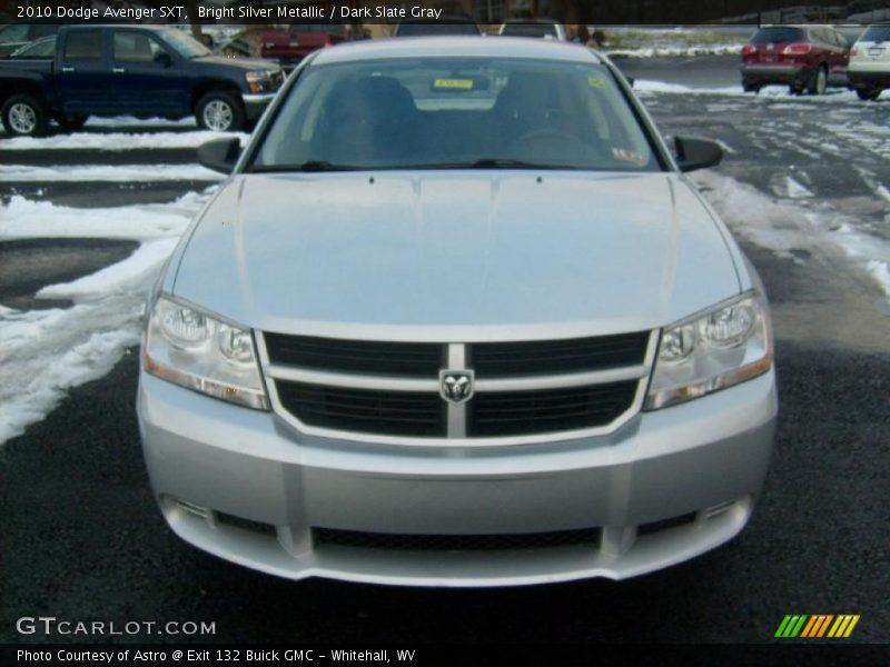 Bright Silver Metallic / Dark Slate Gray 2010 Dodge Avenger SXT
