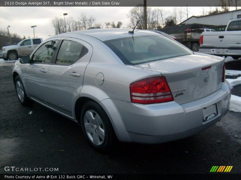 Bright Silver Metallic / Dark Slate Gray 2010 Dodge Avenger SXT