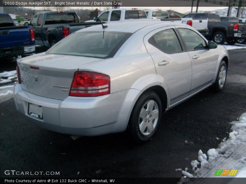 Bright Silver Metallic / Dark Slate Gray 2010 Dodge Avenger SXT