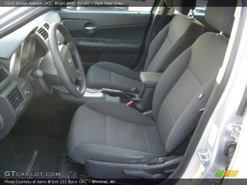 Bright Silver Metallic / Dark Slate Gray 2010 Dodge Avenger SXT