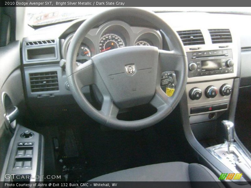 Bright Silver Metallic / Dark Slate Gray 2010 Dodge Avenger SXT