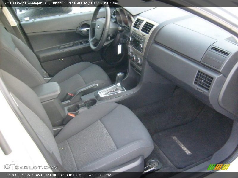 Bright Silver Metallic / Dark Slate Gray 2010 Dodge Avenger SXT
