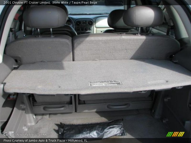 Stone White / Taupe/Pearl Beige 2001 Chrysler PT Cruiser Limited