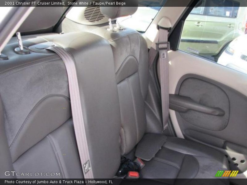 Stone White / Taupe/Pearl Beige 2001 Chrysler PT Cruiser Limited