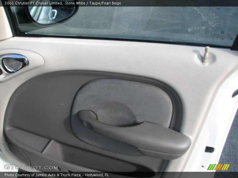 Stone White / Taupe/Pearl Beige 2001 Chrysler PT Cruiser Limited
