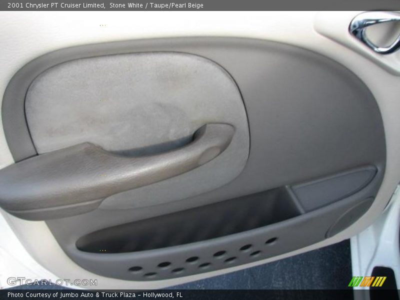Stone White / Taupe/Pearl Beige 2001 Chrysler PT Cruiser Limited