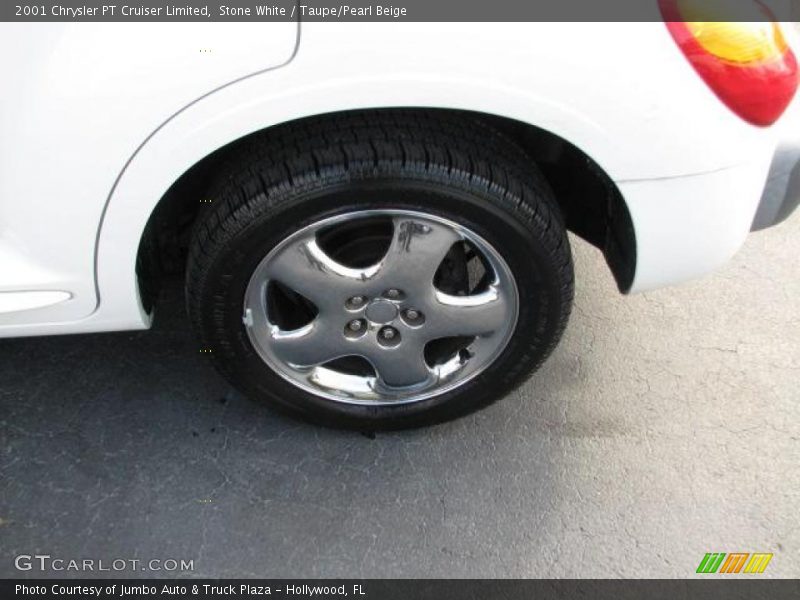 Stone White / Taupe/Pearl Beige 2001 Chrysler PT Cruiser Limited