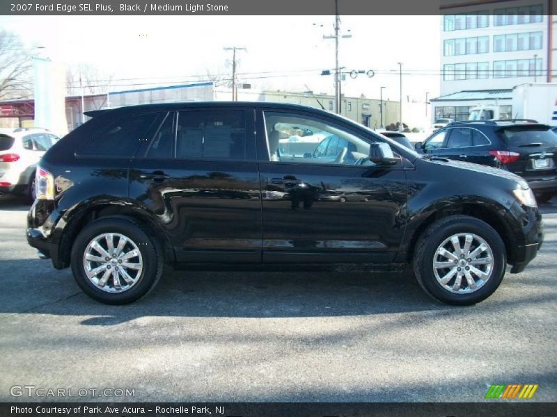 Black / Medium Light Stone 2007 Ford Edge SEL Plus