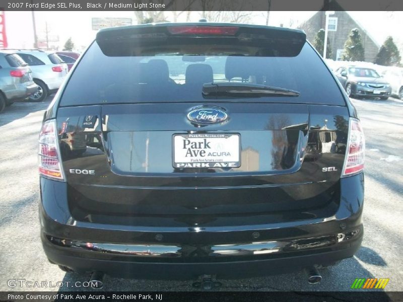 Black / Medium Light Stone 2007 Ford Edge SEL Plus