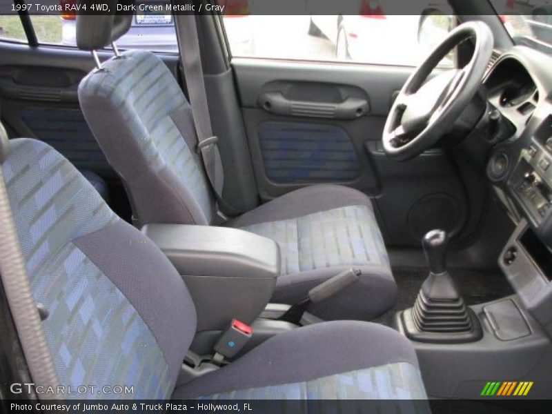  1997 RAV4 4WD Gray Interior