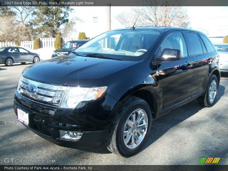 Black / Medium Light Stone 2007 Ford Edge SEL Plus