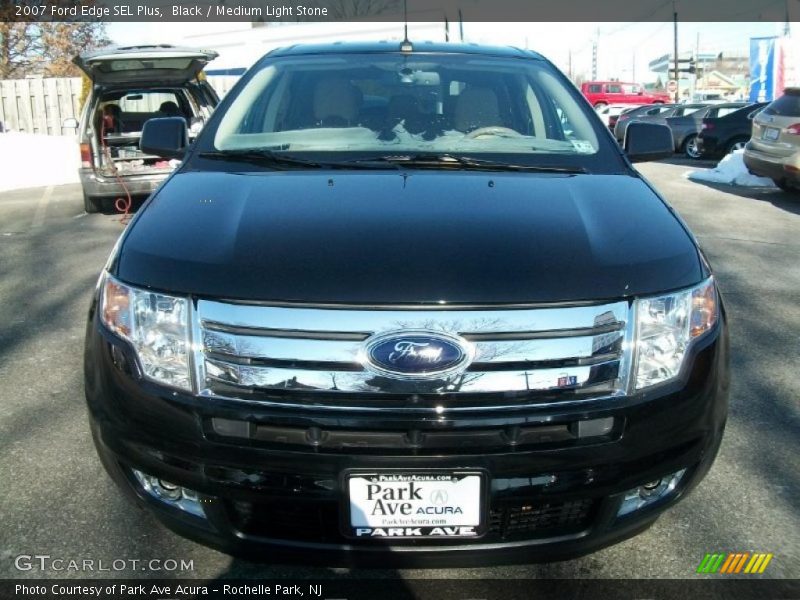 Black / Medium Light Stone 2007 Ford Edge SEL Plus