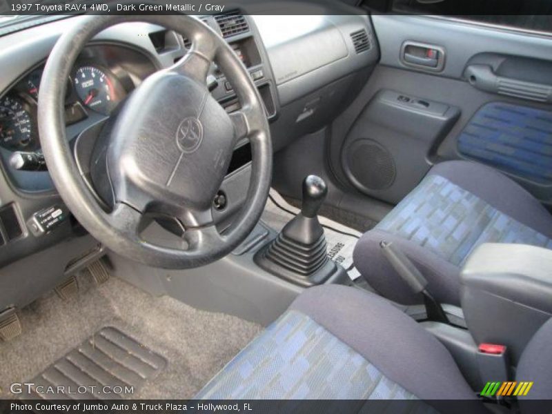 Gray Interior - 1997 RAV4 4WD 