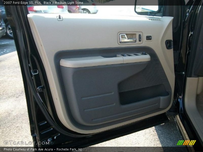 Black / Medium Light Stone 2007 Ford Edge SEL Plus