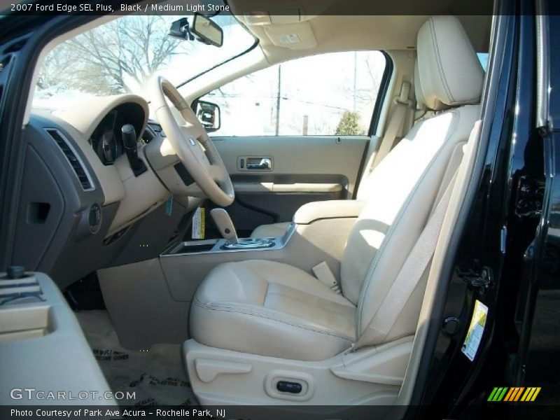 Black / Medium Light Stone 2007 Ford Edge SEL Plus