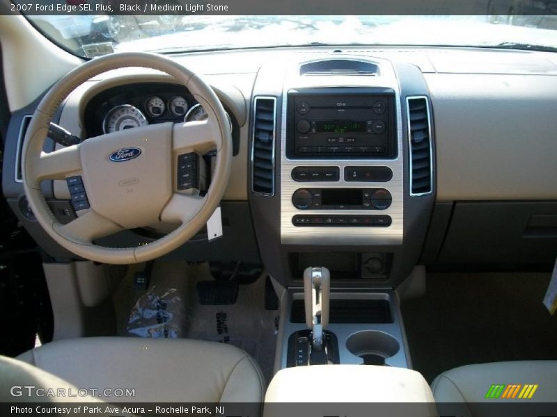 Black / Medium Light Stone 2007 Ford Edge SEL Plus
