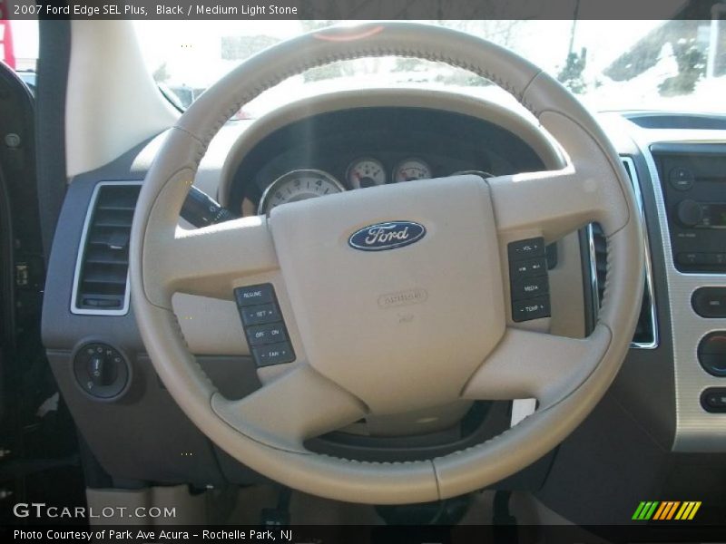Black / Medium Light Stone 2007 Ford Edge SEL Plus