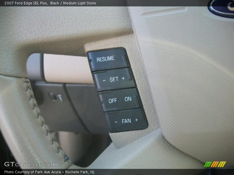 Black / Medium Light Stone 2007 Ford Edge SEL Plus