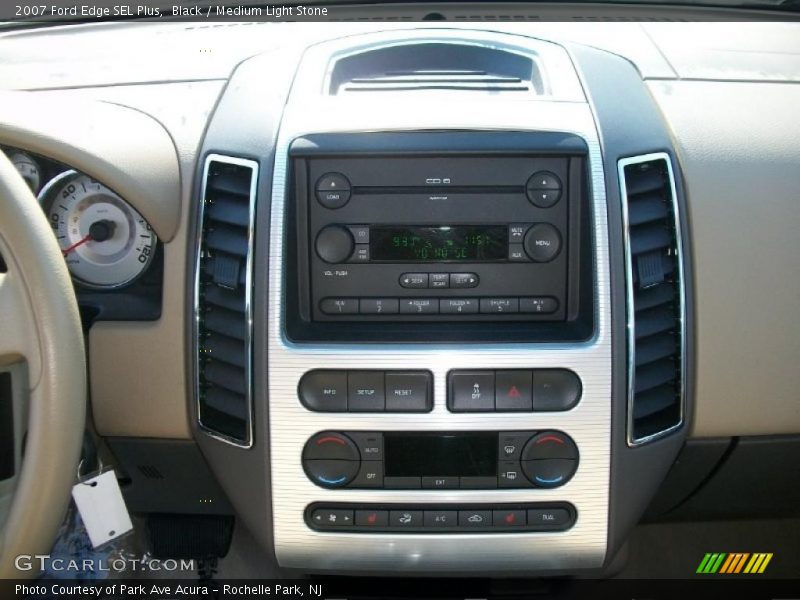 Black / Medium Light Stone 2007 Ford Edge SEL Plus