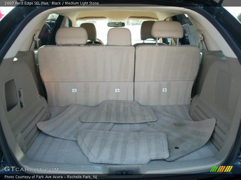 Black / Medium Light Stone 2007 Ford Edge SEL Plus