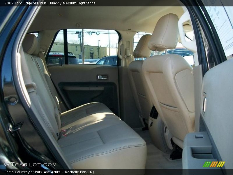 Black / Medium Light Stone 2007 Ford Edge SEL Plus