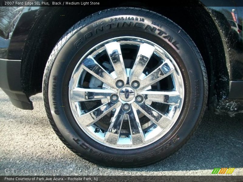 Black / Medium Light Stone 2007 Ford Edge SEL Plus