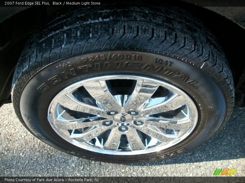 Black / Medium Light Stone 2007 Ford Edge SEL Plus