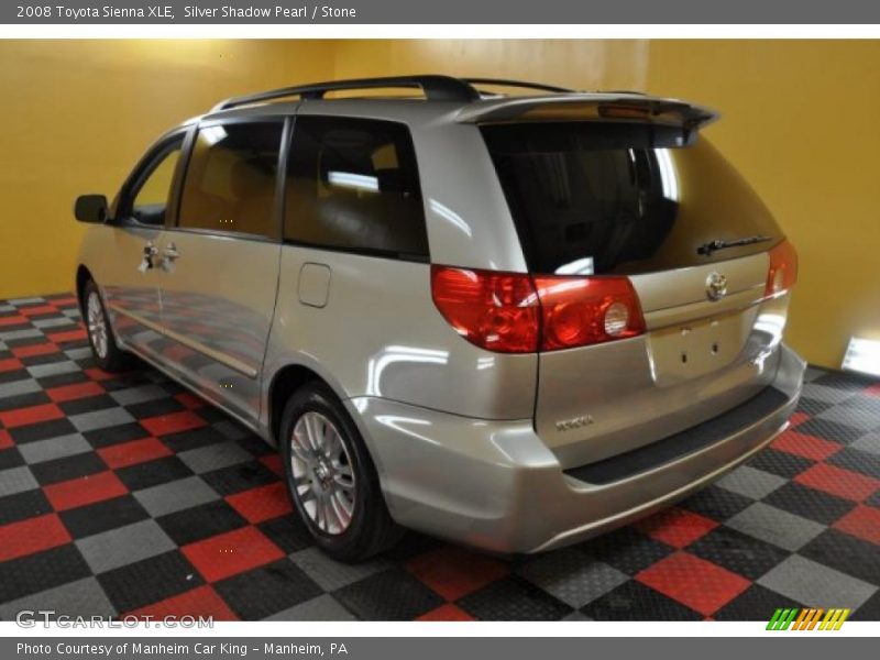 Silver Shadow Pearl / Stone 2008 Toyota Sienna XLE