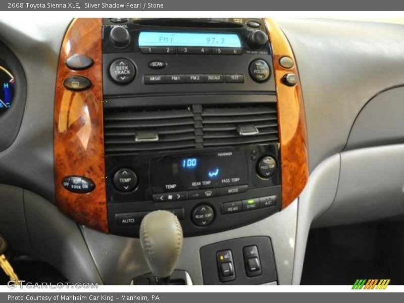 Silver Shadow Pearl / Stone 2008 Toyota Sienna XLE