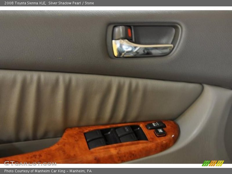 Silver Shadow Pearl / Stone 2008 Toyota Sienna XLE