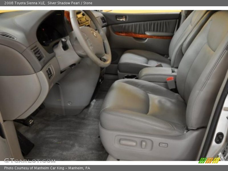 Silver Shadow Pearl / Stone 2008 Toyota Sienna XLE