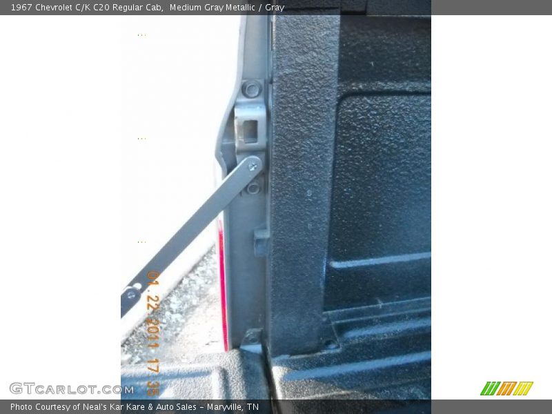 Medium Gray Metallic / Gray 1967 Chevrolet C/K C20 Regular Cab