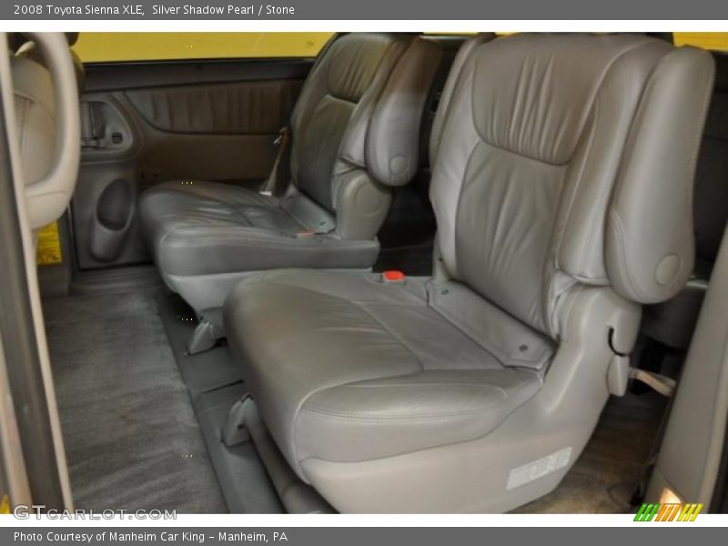 Silver Shadow Pearl / Stone 2008 Toyota Sienna XLE