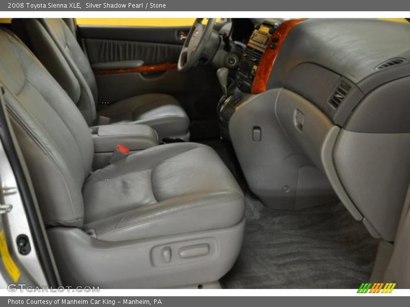 Silver Shadow Pearl / Stone 2008 Toyota Sienna XLE